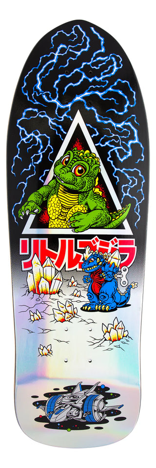 Santa Cruz Godzilla Jr. Natas Deck (9.89x29.82)