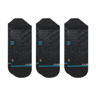 Stance Run Ultralight Tab 3-Pack Socks (Black)