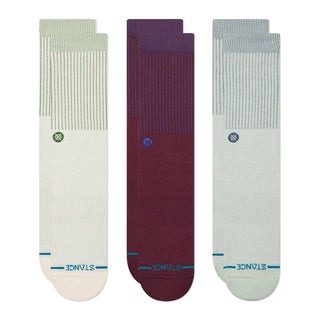 Stance Icon Pop Crew Socks 3-Pack (canvas)