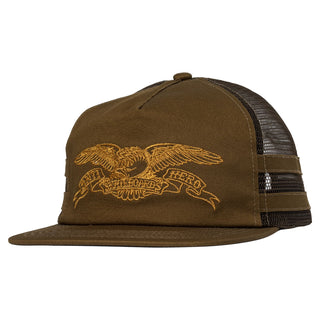 Anti Hero Basic Eagle Snapback Hat (Brown)