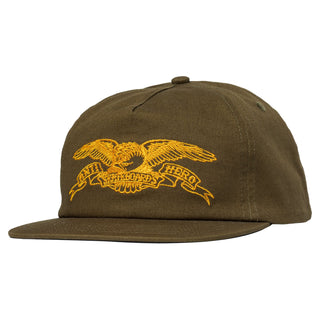Anti Hero Basic Eagle Snapback Hat (Brown/Orange)