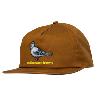 Anti Hero Lil Pigeon Snapback Hat (Brown)