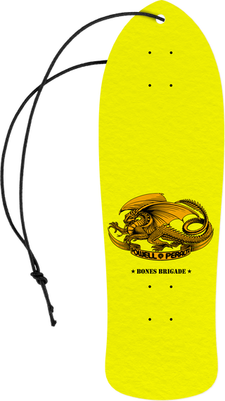 Powell Peralta Bones Brigade Series 15 Guerrero Air Freshener (Yellow)