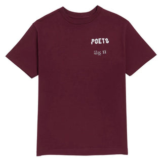 POETS CEE-LO T-shirt (Burgandy)