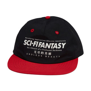 Sci-Fi Fantasy Profound Darkness Hat (Black/Red)