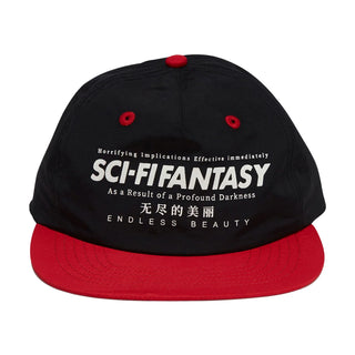 Sci-Fi Fantasy Profound Darkness Hat (Black/Red)