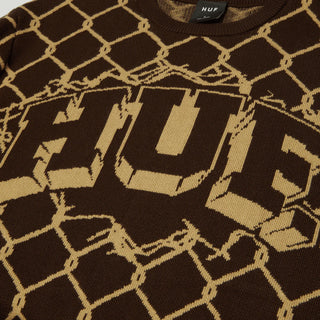 Huf Breakthrough Crewneck Sweater (Bison)