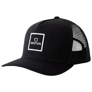 Brixton Alpha Block Mesh Hat (Black)