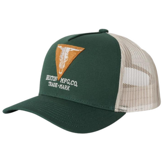 Brixton Gunston Netplus Trucker Hat (Pine/Off White)