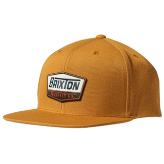 Brixton Regal Snapback Hat (Golden)