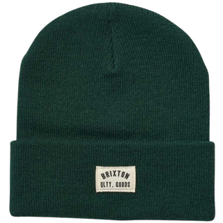 Brixton Woodburn Watch Cap Beanie (Emerald)