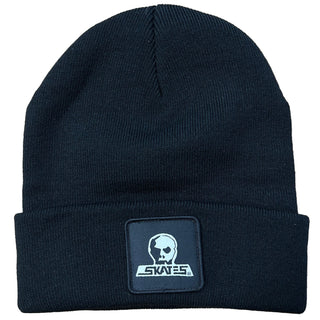 Skull Skates Patch Logo Cuff Beanie