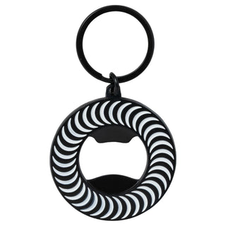 Spitfire Swirl Bottle Opener Keychain (black)