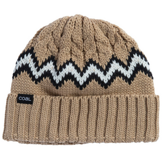 Coal Meadows Beanie (Khaki/Black)