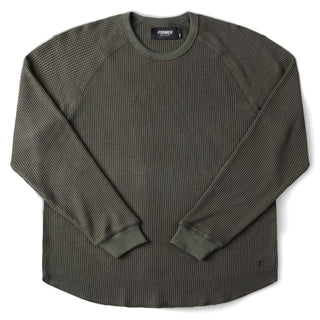 Former AG Raglan Waffle (Forest Green)