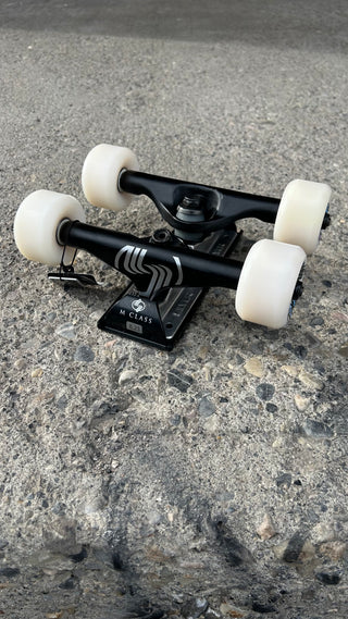 Silver Trucks Combo Set (with wheels & bearings)