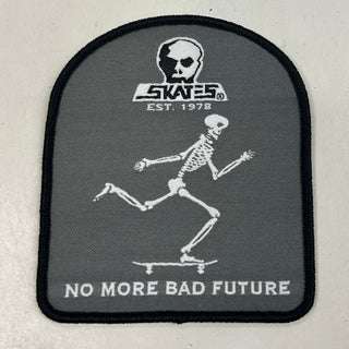Skull Skates Patch Tombstone (2.5”)