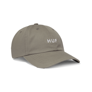 HUF OG 6 Panel Strapback Hat (Light Grey)