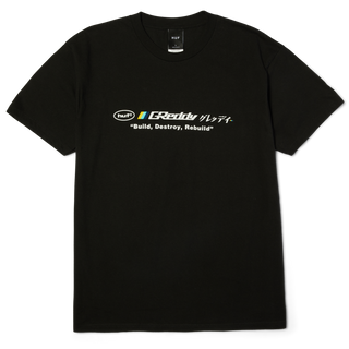 Huf x Greddy Motors T-Shirt (black)