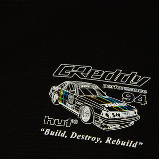 Huf x Greddy Retro Mod Crewneck (black)
