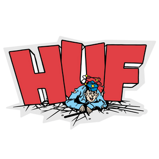 HUF The Drop Sticker