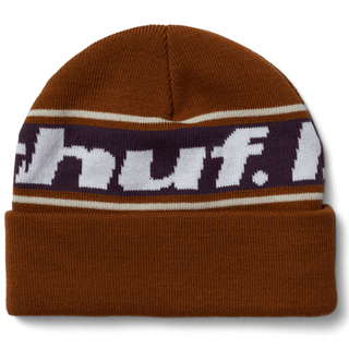 Huf Continual Cuff Beanie (Russet)