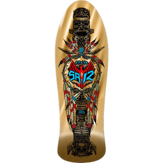 Powell Peralta Saiz Totem Gold Foil Deck (10.0)