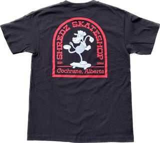 Shredz Rubber Horse T-Shirt (Black/Red)