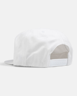 Thrasher Mag Logo Snapback Hat (White/Red)