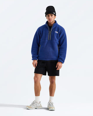 The North Face Mens Fleeski 1/4 Zip Pullover (Bold Blue)