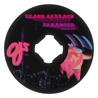 OJs x Black Sabbath Paranoid Chubbies Wheels 99A (56mm)