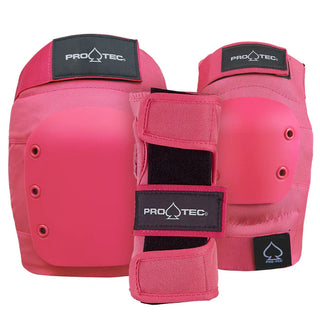 Pro-Tec Junior Pad Set 3 Pack (PINK)