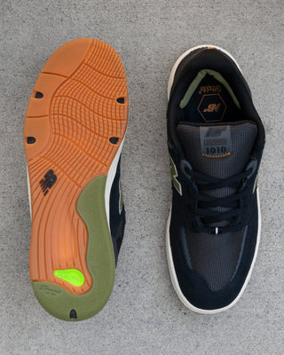 New Balance #1010 Tiago Pro Shoes (Black/Green)