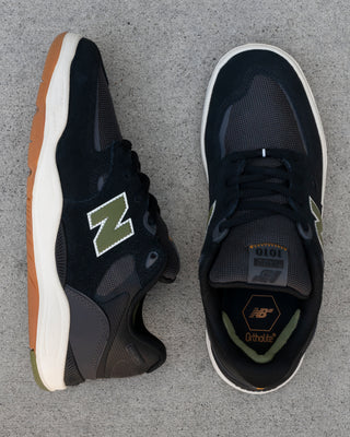 New Balance #1010 Tiago Pro Shoes (Black/Green)