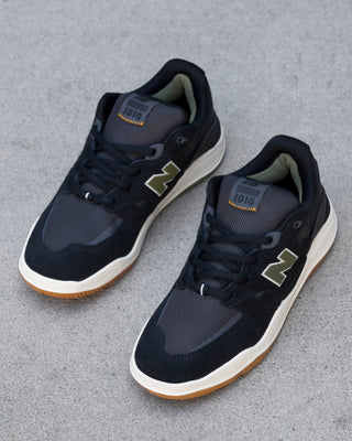 New Balance #1010 Tiago Pro Shoes (Black/Green)