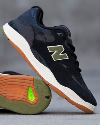 New Balance #1010 Tiago Pro Shoes (Black/Green)