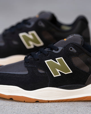 New Balance #1010 Tiago Pro Shoes (Black/Green)