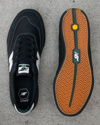 New Balance #340 Shoes (Black/White)