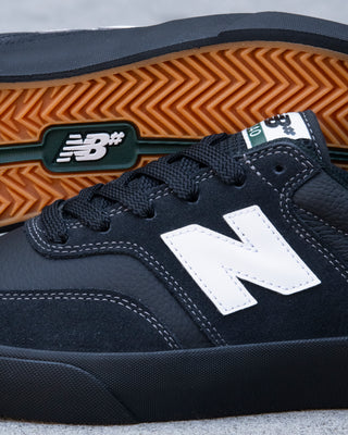 New Balance #340 Shoes (Black/White)