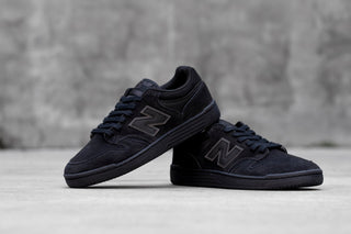 New Balance #480 Shoes (Black)