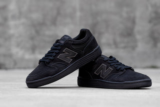 New Balance #480 Shoes (WIDE) (Black)