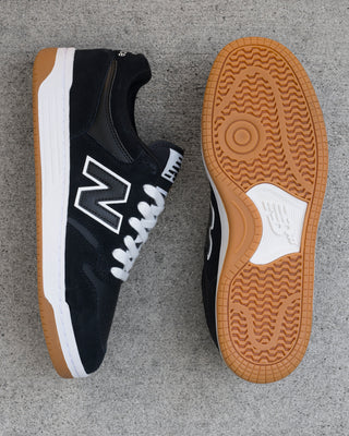 New Balance #480 (Black/White) Wide