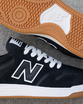 New Balance #480 (Black/White) Wide