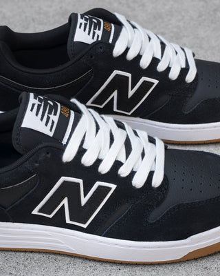 New Balance #480 (Black/White) Wide
