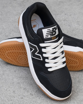New Balance #480 (Black/White) Wide
