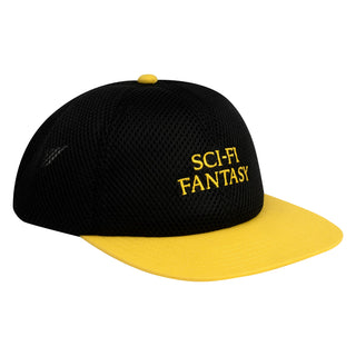 Sci-Fi Fantasy Logo Hat (Black/Yellow)