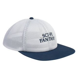 Sci-Fi Fantasy Logo Hat (White/Blue)