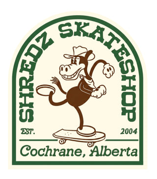 Shredz Shop Rubber Horse Sticker