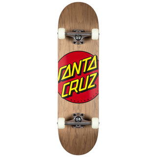 Santa Cruz Classic Dot Full Complete (8.375) Brown Woodgrain