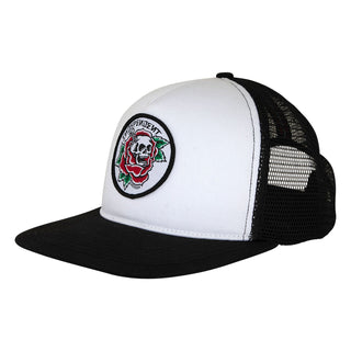 Independent Dressen Rose Skull Snapback Hat